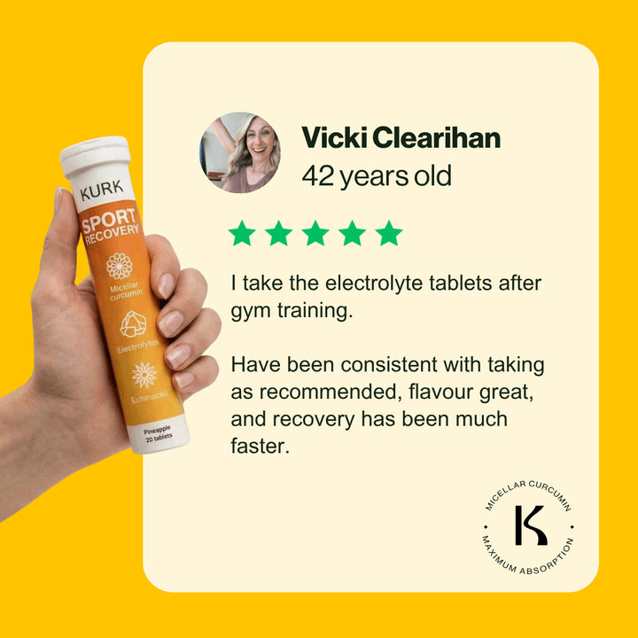 KURK Sport electrolyte tablets benefits