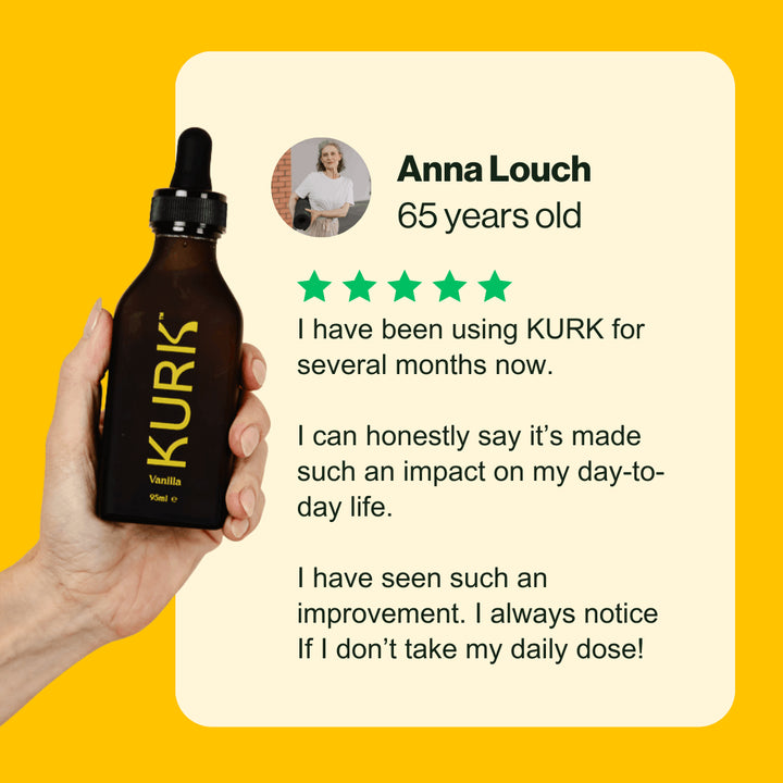 KURK Liquid Curcumin benefits