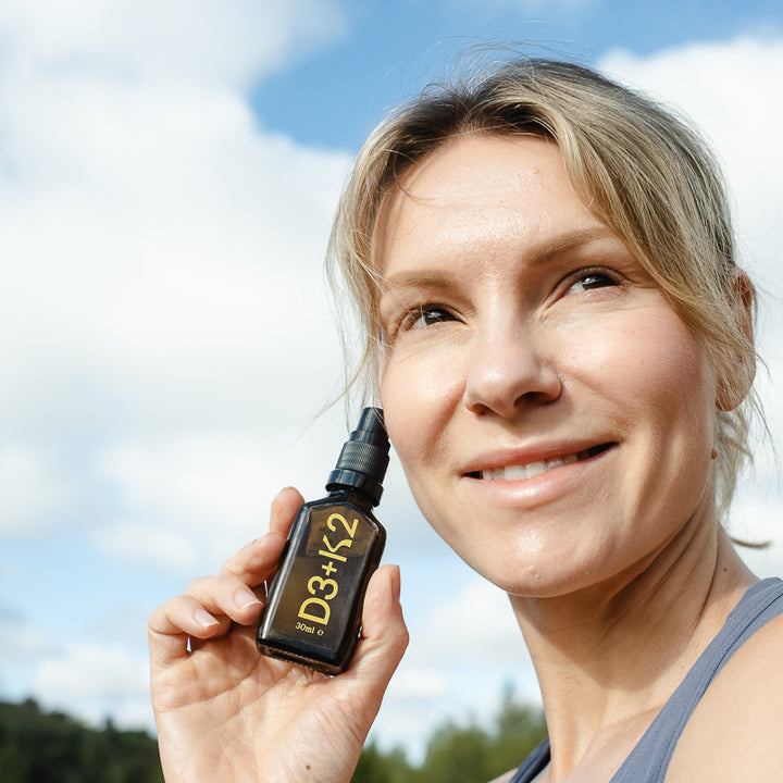 KURK Vitamin D3+K2 oral spray bottle