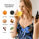 KURK 100% all-natural ingredients graphic
