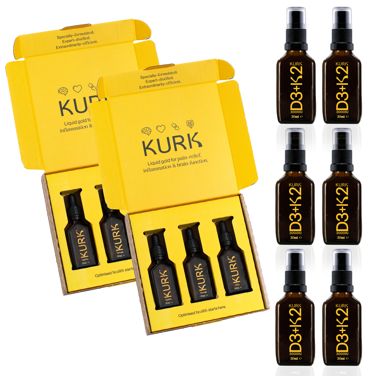 KURK - Vitamin D3+K2