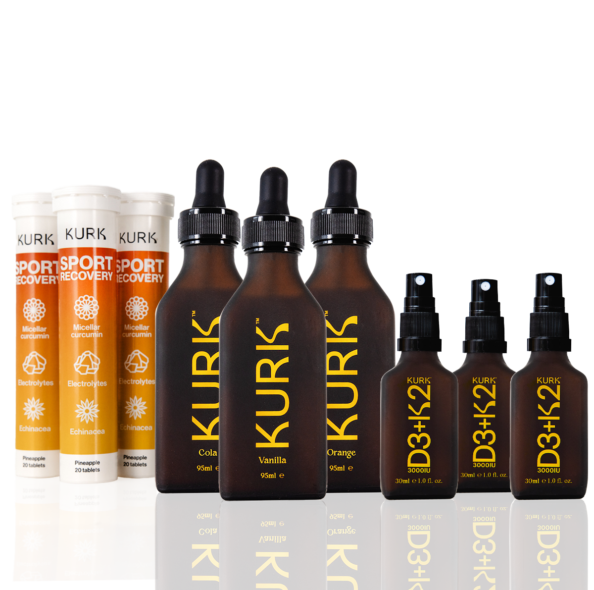 KURK Total Wellness Pack bundle contents
