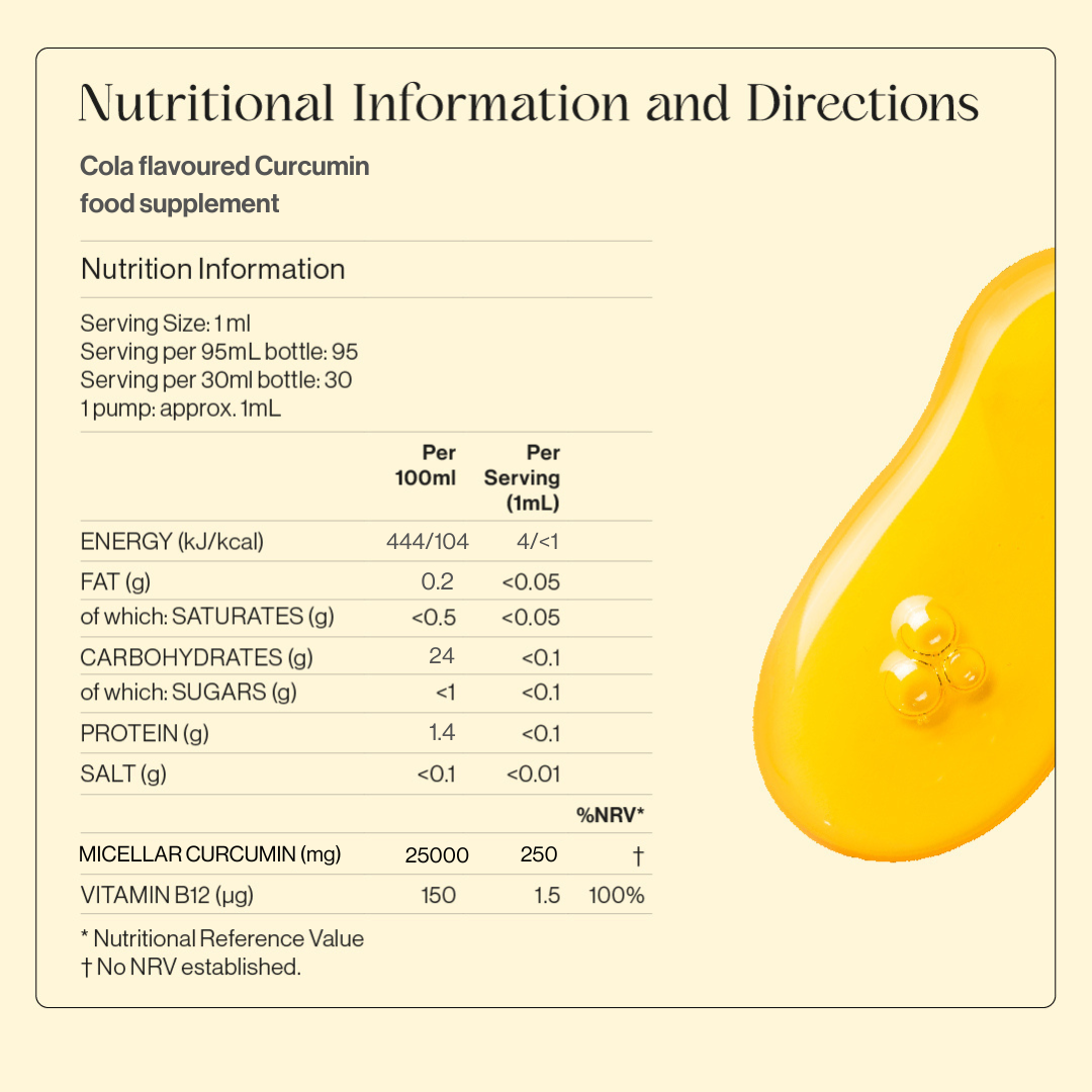KURK Cola micellar curcumin