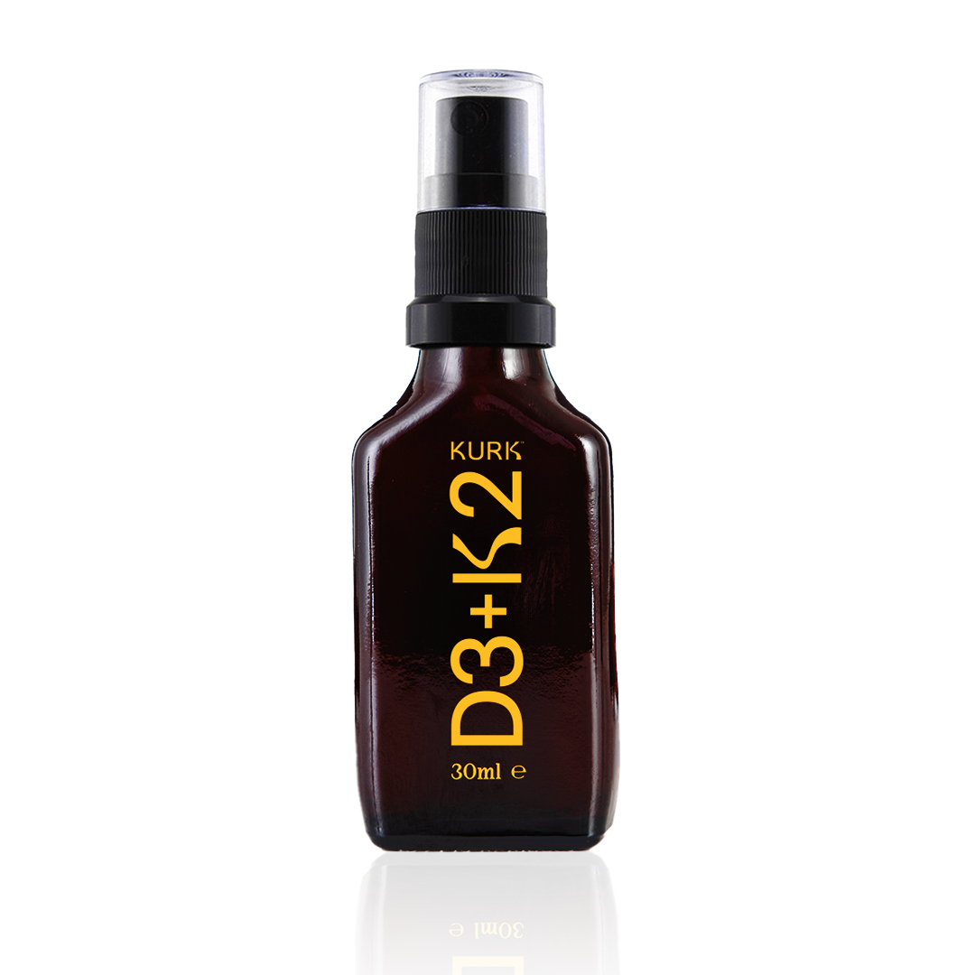 KURK - Vitamin D3+K2 | 1 bottle (30 days supply)