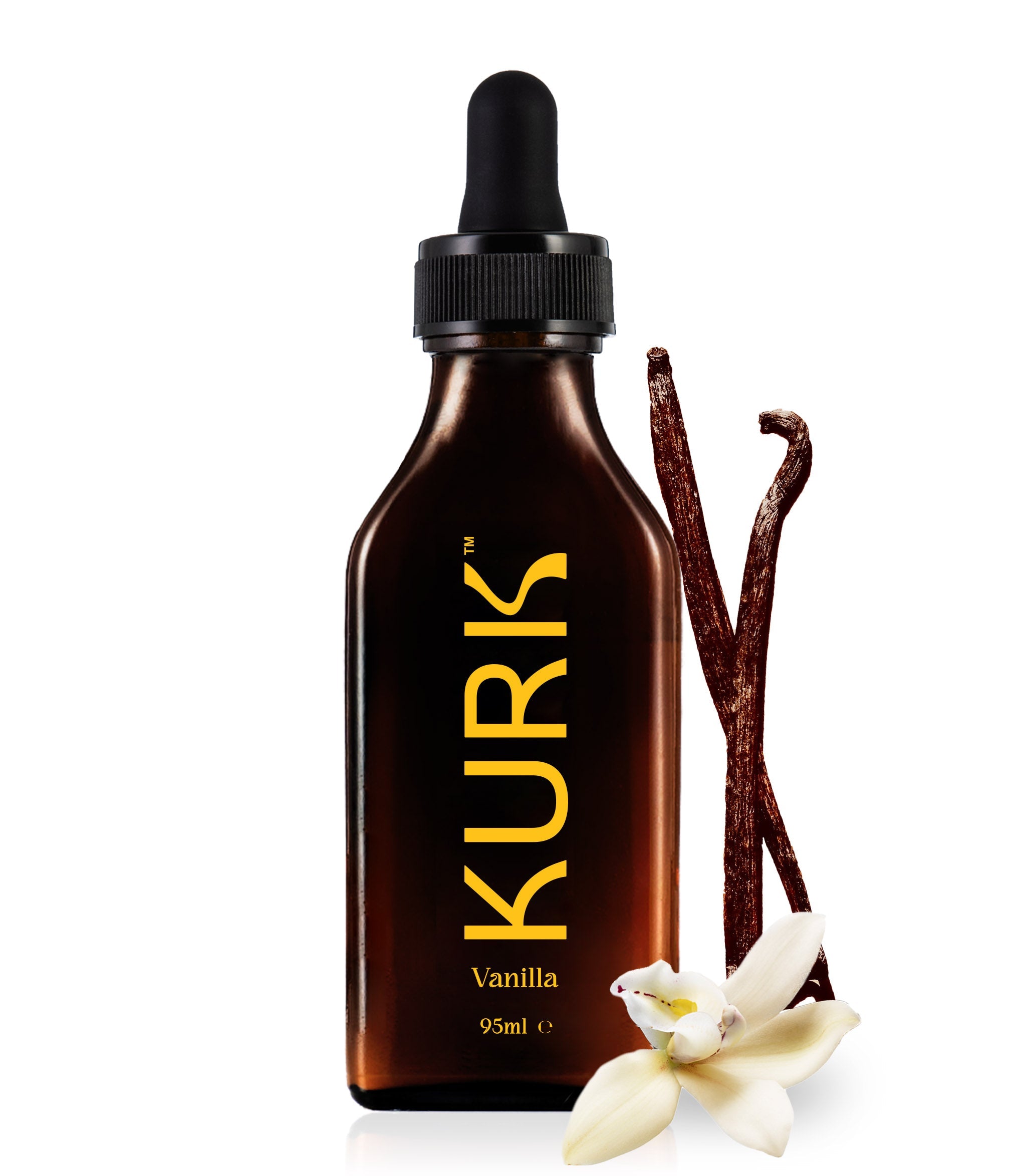 KURK Liquid Curcumin Vanilla 95ml bottle