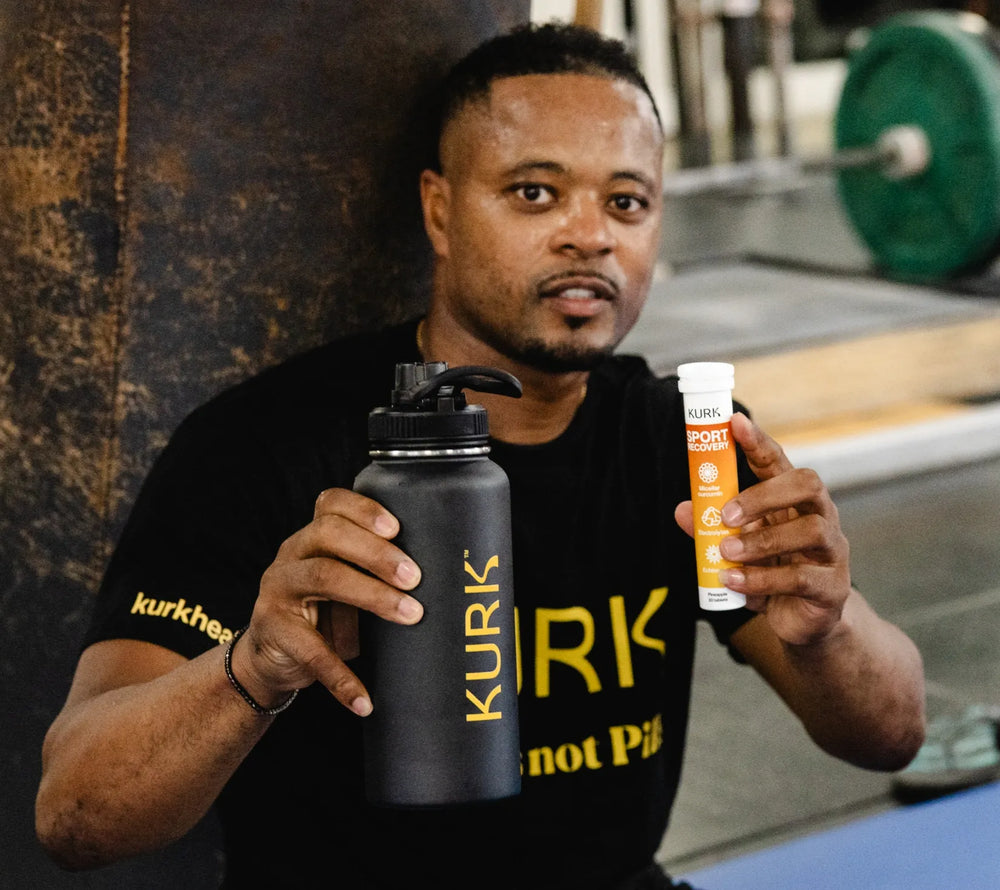 Athlete with KURK after training